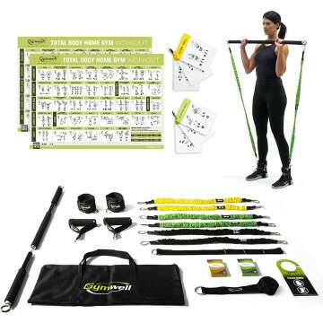 Portable Home Gym Set - Your All-in-One Fitness Solution