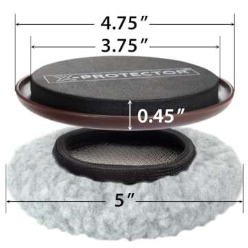 Furniture Sliders X-PROTECTOR - 4+4 Pack 5” - Multi-Surface Furniture Sliders for Carpet & Hard Fl...