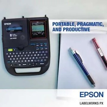 Epson LW-PX350 Label Maker Kit - Portable & Versatile Device