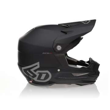 6D HELMETS | ATR-1 Solid | Matte Black | Medium