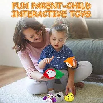 teytoy Sensory Bean Bag for Kids 10 Pack,Texture Sensory Beanbags,Sensory Toys for Autism,Animal Sensory Fine Motor Toys with Storage Bag for Boys and Girls