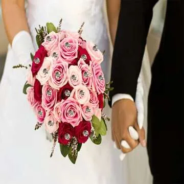 200PCS Corsage Boutonniere Pins, Sewing Corsages Flower Pins, Long 2inch Floral Diamond Rhinestones Pins, Straight Head Pins for Wedding, Jewelry DIY Decoration, Quilting and Craft by Sunenlyst