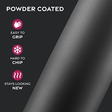 Insulated 25oz Water Bottle with 3 Lids - FineDine