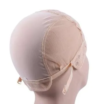 Adjustable Double Lace Wig Making Cap for All Hair Types