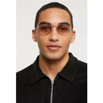 Buy GIFIORE Oval Sunglasses - Unisex Retro 90s Fashion