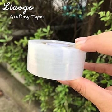 Liaogo Grafting Tape 2 Pack for Plants Budding and Repair