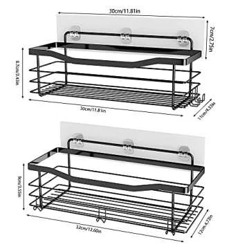 Orimade Shower Caddy Shelf Organizer - Rustproof & No Drilling