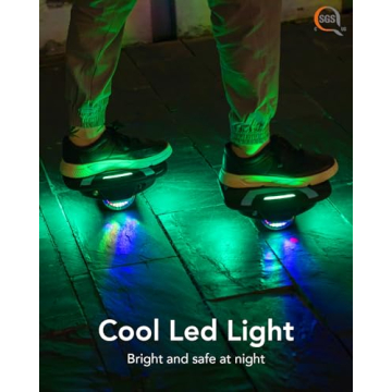 Gyroshoes S300 Hovershoes - Safe, Fun, and Colorful