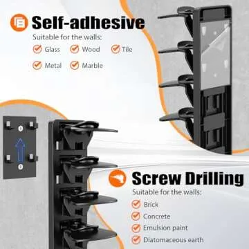 Hat Organizer for Baseball Caps - Store Up to 40 Hats