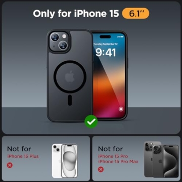 Miracase iPhone 15 Case with 2X Protectors