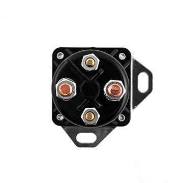 QWORK Glow Plug Relay Solenoid OEM Style Replacement Compatible with Ford 1994-2003 F250 F350 F450, ...