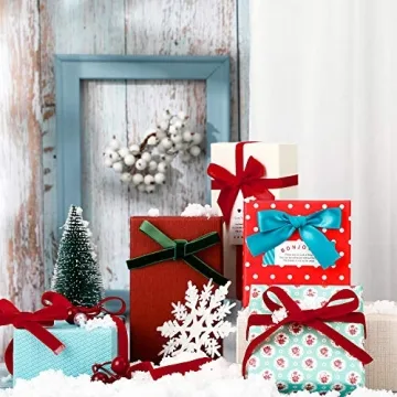 Chunyin Christmas Velvet Ribbon - Ideal for Gifts and Crafts