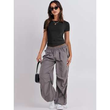 Short Sleeve Summer Tee for Women - Slim Fit Style