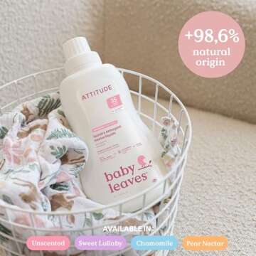 ATTITUDE Baby Laundry Detergent - Eco-Friendly & Vegan
