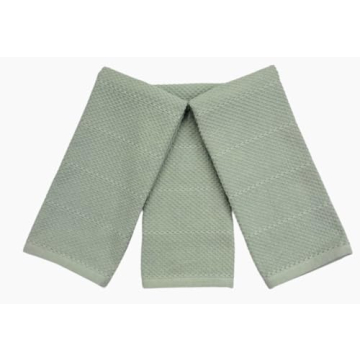 Sage Green Kitchen Dish Towels Set for All Cooking Needs