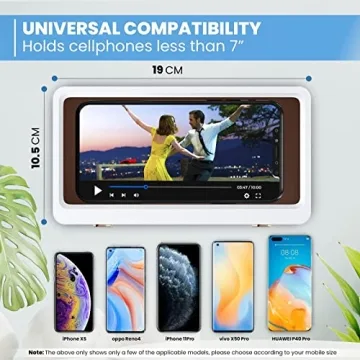Waterproof Shower Phone Holder for Ultimate Relaxation