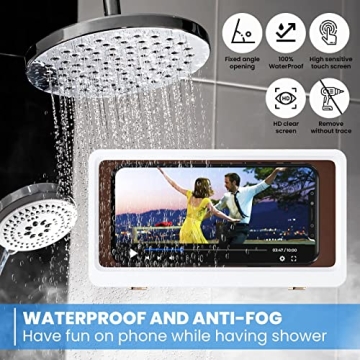 Waterproof Shower Phone Holder for Ultimate Relaxation