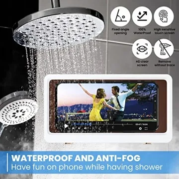 Waterproof Shower Phone Holder for Ultimate Relaxation