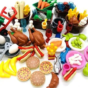 Kitchen Food Accessories Building Block Toy for Kids