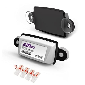 EZ Pass Holder, IPass Holder/Toll Pass Holder for Most US States/Toll Pass Windshield Mount/Easy to ...