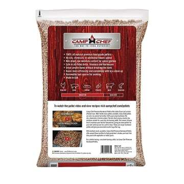 Camp Chef Orchard Apple BBQ Pellets - Premium Hardwood for Grilling, 20 lb Bag