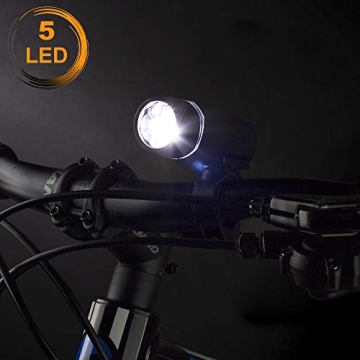 BV Bicycle Light Set for Safe Night Rides - Super Bright LED