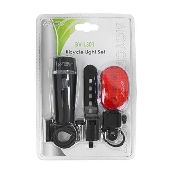 BV Bicycle Light Set for Safe Night Rides - Super Bright LED