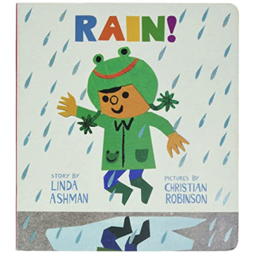 Rain! Fun Board Book for Toddlers and Preschoolers