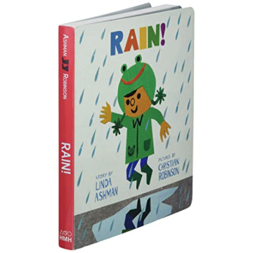 Rain! Fun Board Book for Toddlers and Preschoolers