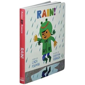 Rain! Fun Board Book for Toddlers and Preschoolers