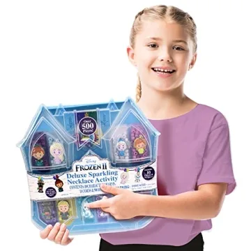 Disney Frozen 2 Deluxe Necklace Craft Kit 500+ Pieces