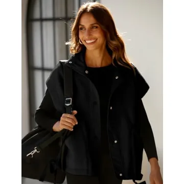 Yeokou Women's Cozy Fleece Vest for Fall and Winter