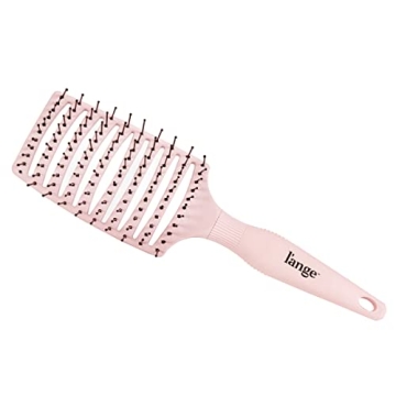 L'ANGE HAIR Siena Wide Curved Vented Hair Brush for Effortless Detangling
