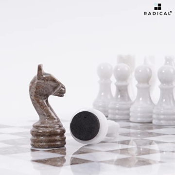 Elegant Radicaln Marble Chess Set for Adults and Teens
