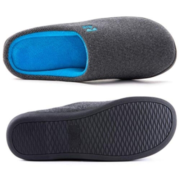 RockDove Men's Memory Foam Slippers for Comfort & Warmth