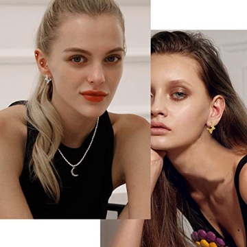 FindChic Star Earrings Lightweight Hypoallergenic Jewelry