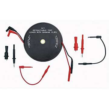 Kastar Retractable Test Lead Set - 7 Piece for Easy Circuit Testing