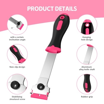 Ywmoml Razor Blade Scraper Set - 60 Blades for All Uses