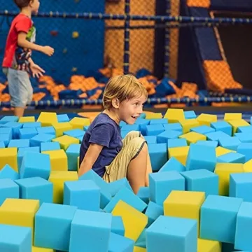 TAYUQEE Foam Pit Cubes 24PCS Safe Kids Play Blocks