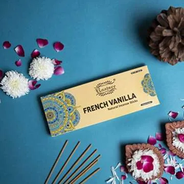 Raajsee Incense Sticks 100 Gm Pack - 100% Pure Organic Natural Hand Rolled Free from Chemicals for C...