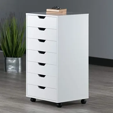 Winsome Halifax 7-Drawer Cabinet for Stylish Storage Solutions