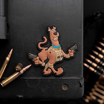 NEO Tactical Gear Scooby-Doo PVC Patch – Durable, Fun Morale Patch with Hook Backing
