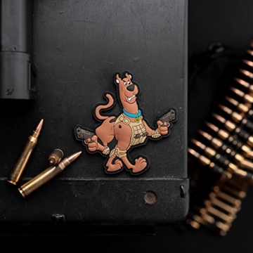 Unique Scooby-Doo PVC Tactical Patch for All Ages