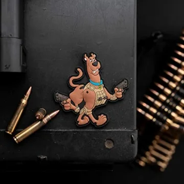 Unique Scooby-Doo PVC Tactical Patch for All Ages