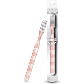 Stylish SMYL Toothbrush with Nylon Bristles for Adults