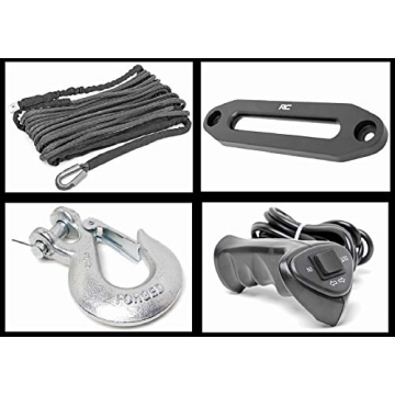 Rough Country 9500LB PRO Series Winch with Synthetic Rope