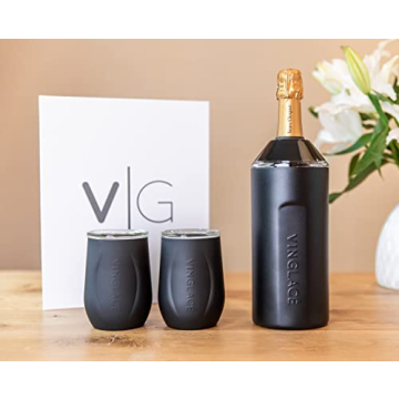 Vinglacé Wine Bottle Insulator - Elegant Portable Chiller