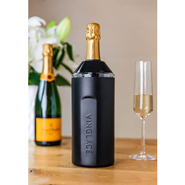 Vinglacé Wine Bottle Insulator - Elegant Portable Chiller