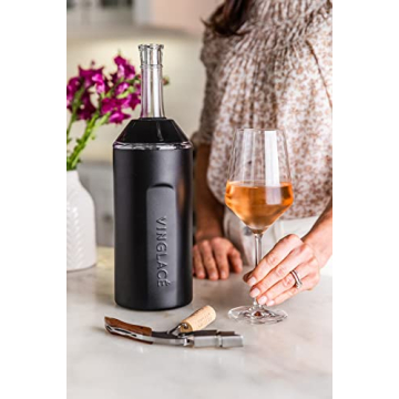 Vinglacé Wine Bottle Insulator - Elegant Portable Chiller