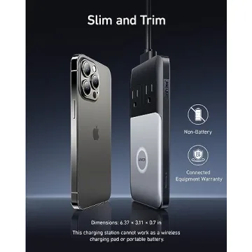 Anker 727 100W GaNPrime Charging Station Compact Travel Power Strip